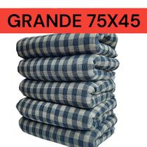 Kit 5 Pano De Chão Grande Xadrez Tamanho 75x45 Saco Duplo Limpeza Piso Banheiro Cozinha Kit 5 Pano De Chão Grande Xadrez Tamanho 75x45 Saco Duplo Limpeza Piso Banheiro Cozinha