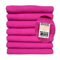 Kit 5 Pano De Prato Pé De Galinha 5 Cores - 100% Algodão