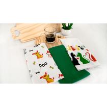 Kit 5 Pano De Prato Rubi Pet - 59cm X 40cm