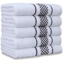 Kit 5 Pano De Prato Super Luxo Atoalhado Premium Gourmet Beka - Preto Kit 5 Pano De Prato Super Luxo Atoalhado Premium Gourmet Beka - Preto