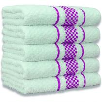 Kit 5 Pano De Prato Super Luxo Atoalhado Premium Gourmet Beka - Roxo Kit 5 Pano De Prato Super Luxo Atoalhado Premium Gourmet Beka - Roxo