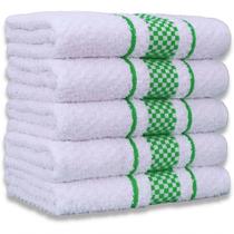 Kit 5 Pano De Prato Super Luxo Atoalhado Premium Gourmet Beka - Verde Kit 5 Pano De Prato Super Luxo Atoalhado Premium Gourmet Beka - Verde