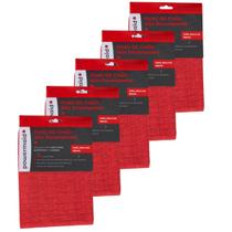 Kit 5 Panos De Chão Microfibra Alto Desempenho 70 X 50cm Camesa Kit 5 Panos De Chão Microfibra Alto Desempenho 70 X 50cm Camesa
