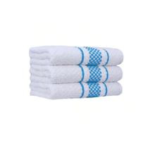 Kit 5 Panos De Prato Atoalhado Premium 45x70cm Toalha De Copa Felpudo 100% Algodão