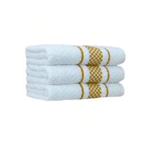 Kit 5 Panos De Prato Atoalhado Premium 45x70cm Toalha De Copa Felpudo 100% Algodão