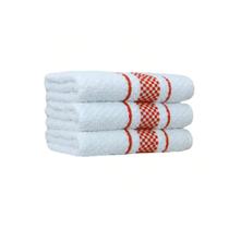 Kit 5 Panos De Prato Atoalhado Premium 45x70cm Toalha De Copa Felpudo 100% Algodão