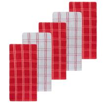 Kit 5 Panos De Prato Camesa Chess 45 x 65 cm