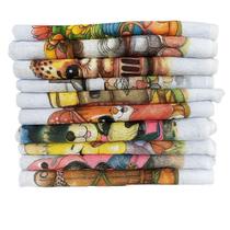 Kit 5 Panos de Prato I 100 Algodão I 35x60cm I Estampado I Alta Absorção I Uso Diário Kit 5 Panos de Prato I 100 Algodão I 35x60cm I Estampado I Alta Absorção I Uso Diário
