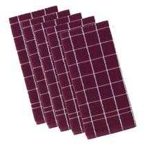 Kit 5 panos de prato teka chef premium atoalhado 100% algodão 45 x 70cm