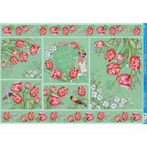 Kit 5 Papel Decoupage Tulipas 49x34,3 Pd1-093 Litoarte