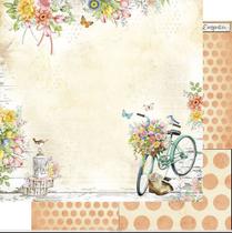 Kit 5 Papel Scrapbook Dupla Face ColecÃO Encanto Sd-1161 30,5x30,5cm Litoarte