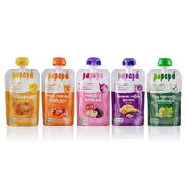 Kit 5 Papinhas Orgânicas Papapá Todos 5 Sabores - 1 de cada Kit 5 Papinhas Orgânicas Papapá Todos 5 Sabores - 1 de cada