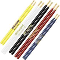 Kit 5 Par De Baquetas 5A Color Luminous Kamaleon Liverpool