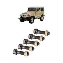 Kit 5 Parafusos Flange Cardan 10x1,25x40 Toyota Bandeirante