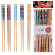 Kit 5 Pares (10 Palitos) Hashi Reutilizavel Comida Japonesa - Art House Kit 5 Pares (10 Palitos) Hashi Reutilizavel Comida Japonesa - Art House