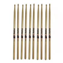 Kit 5 Pares Baqueta 5a Extra Longa Ponta De Madeira C.Ibanez Kit 5 Pares Baqueta 5a Extra Longa Ponta De Madeira C.Ibanez