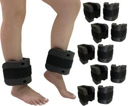 Kit 5 Pares Caneleiras Hidroginástica 2 à 3kg DF1103 Preto Dafoca Sports Kit 5 Pares Caneleiras Hidroginástica 2 à 3kg DF1103 Preto Dafoca Sports