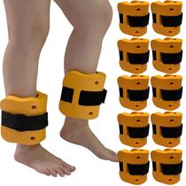 Kit 5 Pares de Caneleiras de Hidroginástica Em EVA Peso 3 à 4kg DF4032-LR Laranja Dafoca Sports Kit 5 Pares de Caneleiras de Hidroginástica Em EVA Peso 3 à 4kg DF4032-LR Laranja Dafoca Sports