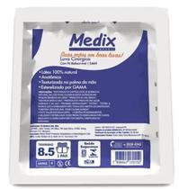 Kit 5 pares de luva cirurgica latex c/po tam 8.5 5942 -medix