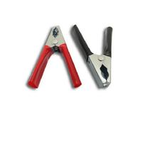 Kit 5 Pares Garra Jacaré Isolada 100A 100mm PT/VM P/ Bateria Kit 5 Pares Garra Jacaré Isolada 100A 100mm PT/VM P/ Bateria