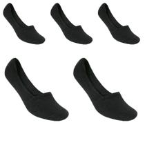 Kit 5 Pares Meia Sapatilha Invisível Masculina Selene 8760