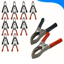 Kit 5 Pares Mini Garra Jacare Jacarezinho 30 Amp 6cm Preto