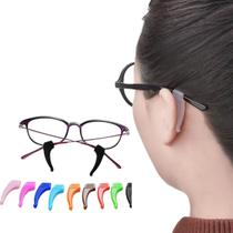 Kit 5 Pares Trava gancho de óculos prendedor de oculos suporte