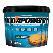Kit 5 Pasta de Amendoim Vitapower Integral 1Kg