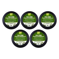 Kit 5 pasta de melaleuca tea tree vedis 30g Kit 5 pasta de melaleuca tea tree vedis 30g