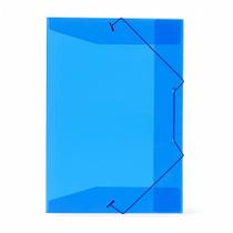 Kit 5 pastas aba oficio com elastico dac azul