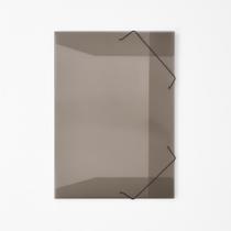 Kit 5 pastas aba oficio com elastico dac fume Kit 5 pastas aba oficio com elastico dac fume