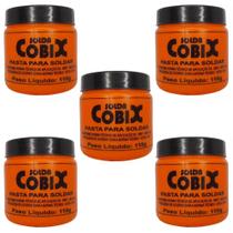 Kit 5 Pastas para Solda 110g - Cobix Kit 5 Pastas para Solda 110g - Cobix