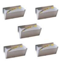 Kit 5 Pastas Sanfonadas Duplicata 31 Divisórias 19x24cm Fumê Kit 5 Pastas Sanfonadas Duplicata 31 Divisórias 19x24cm Fumê