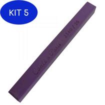 Kit 5 Pastel Seco Carre Conte A Paris 026 Red Violet