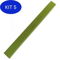 Kit 5 Pastel Seco Carre Conte A Paris 044 Saint Michel Green