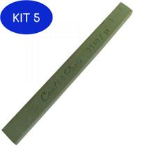 Kit 5 Pastel Seco Carre Conte A Paris 051 Green Grey