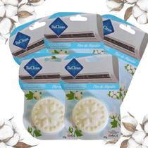 Kit 5 Pastilha Bactericida Aroma Flor de Algodão Para Ar Condicionado Kit 5 Pastilha Bactericida Aroma Flor de Algodão Para Ar Condicionado