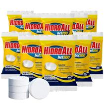 kit 5 Pastilha HCL 200 Pura 200g Hidroall - Tablete Cloro kit 5 Pastilha HCL 200 Pura 200g Hidroall - Tablete Cloro