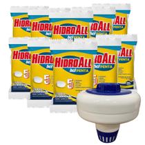 kit 5 Pastilha Penta 5 em 1 200g Hidroall Clorador kit 5 Pastilha Penta 5 em 1 200g Hidroall Clorador