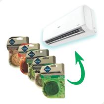 Kit 5 Pastilhas Aromatizante Ambientes Para Ar Condicionado