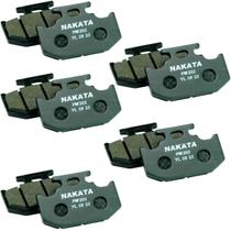 Kit 5 Pastilhas Freio Traseiras Nakata Ténéré 250 2011 A 2013
