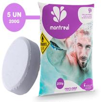 Kit 5 Pastilhas Tablete Cloro 200g tricloro P/ Piscinas 1kg