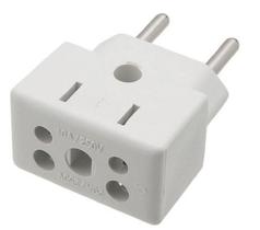 Kit 5 pcs adaptador de tomada bob esponja universal