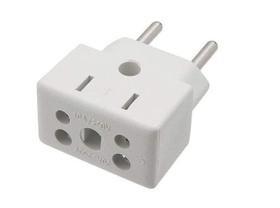 Kit 5 pcs adaptador de tomada universal 20 amperes Kit 5 pcs adaptador de tomada universal 20 amperes