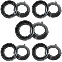 Kit 5 Pçs - Arruela/bucha Pvc P/ Eletroduto 3/4''