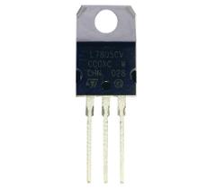 Kit 5 pçs - c.i. ua 7805 - ua7805 - regulador de tensão 5v