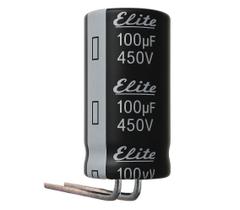 Kit 5 pçs capacitor eletrolitico 100x450v - 100uf x 450v