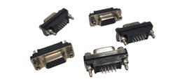 KIT 5 PCS CONECTOR DB15 VGA FEMEA 180º P/ SOLDA FIO