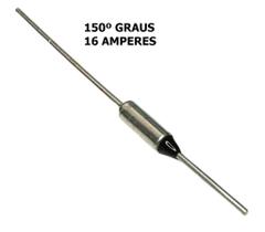 Kit 5 pçs - fusivel termico 16 amperes - 150 graus - 250v Kit 5 pçs - fusivel termico 16 amperes - 150 graus - 250v