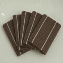 Kit 5 Pçs Pano de Copa Prato para Cozinha Bonjour Atoalhado Felpudo 100% Algodão Variação: Palha Kit 5 Pçs Pano de Copa Prato para Cozinha Bonjour Atoalhado Felpudo 100% Algodão Variação: Palha